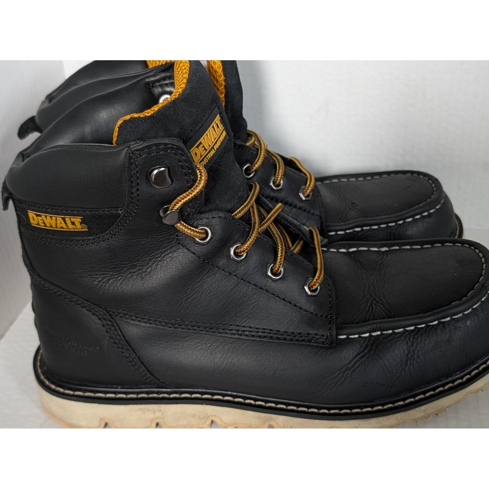 DEWALT DXWP99034 Men's 6" Flex Moc Nano Composite Toe Work Boots 10.5 Black